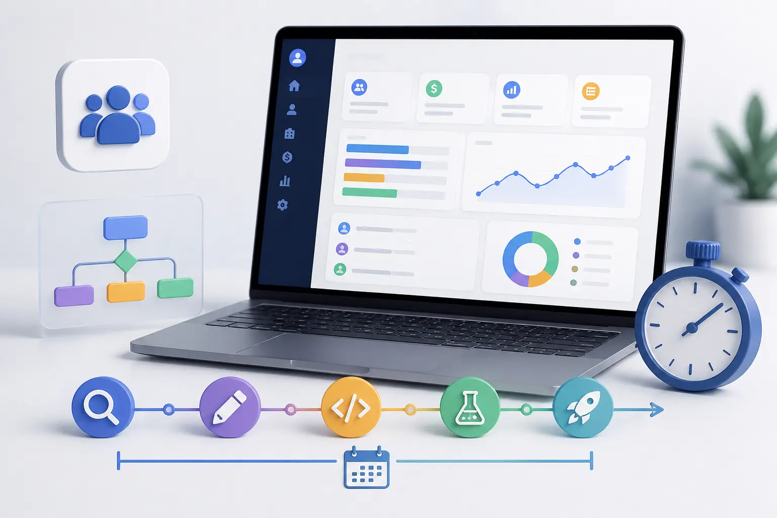 Calendar for a first custom CRM release
